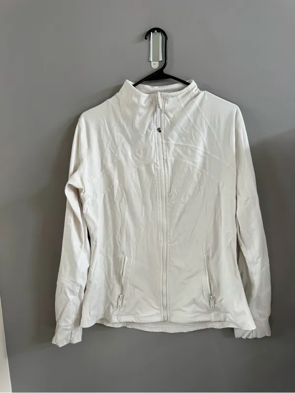 Lululemon White Full Zip Define Jacket - Image 2