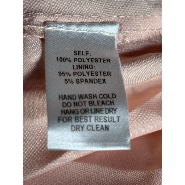 Lulus Baby‎ Pink Maxi Dress Pleated V Neck Strappy Formal Small Elegant Flowy - Image 11