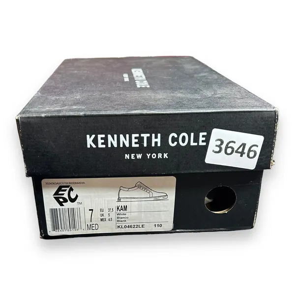 Kenneth Cole New York Women's Kam Fashion‎ Sneaker Size 7 White - Image 9
