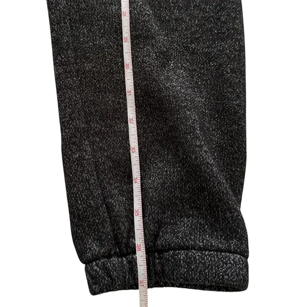 Women's Charcoal Heather Jogger Sweatpants XS Drawstring Athletic Lounge Pants - Image 8