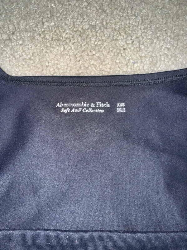 Abercrombie Black Long Sleeve Bodysuit - Image 3
