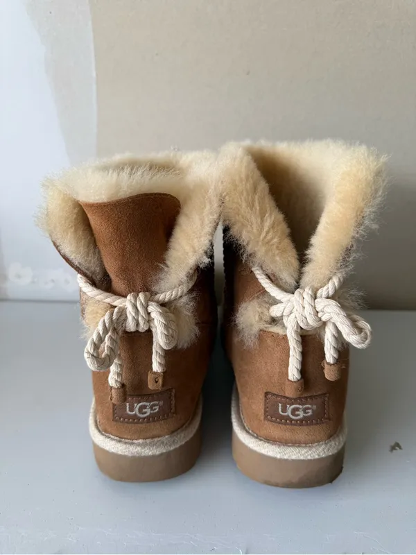 UGG Australia Selene Rope Bailey Bow Boots - Image 12