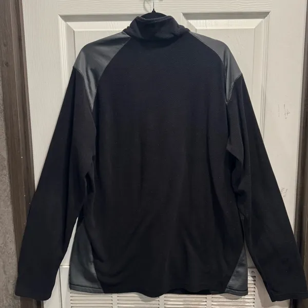 Columbia Men's Black Elevator Shaft Hybrid 1/2 Zip Fleece Pullover Sz XL - Image 3