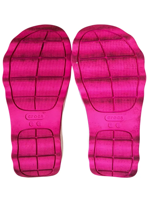 Crocs Mega Crush Triple Strap Platform Sandals Hot Pink Crush Women’s 10 - Image 7