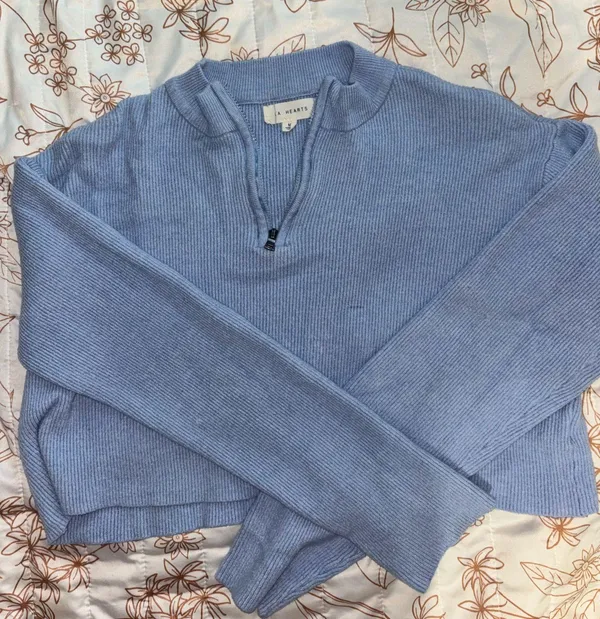 PacSun Cropped Sweater LA Hearts - Image 2