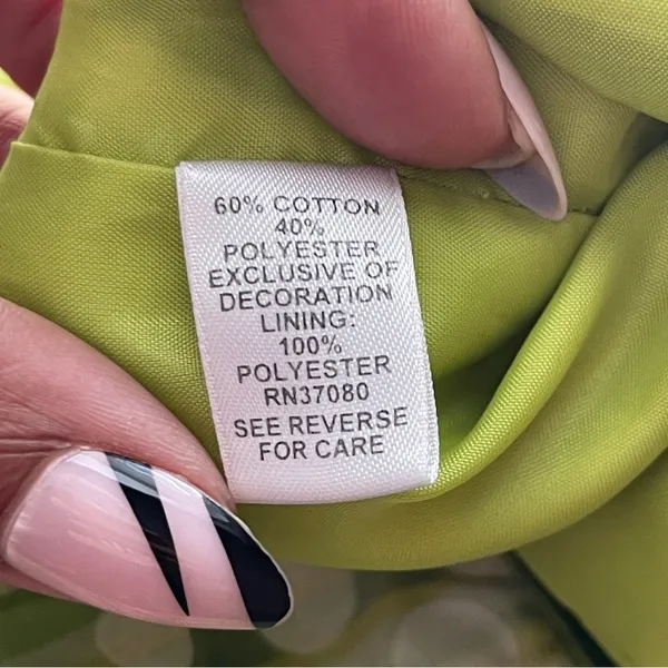 CATO | Green Polka Dot Midi Dress Sz 14 - Image 8