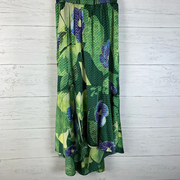 White House Black Market Floral Hi-Lo Midi Maxi Dress Size 2 NWT - Image 7