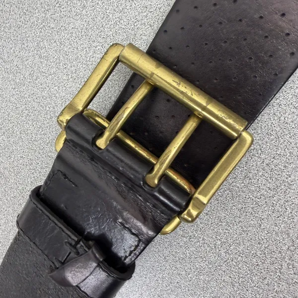 Lauren Ralph Lauren Belt Womens M Brown Leather Perforated Double Prong Buckle - Image 6