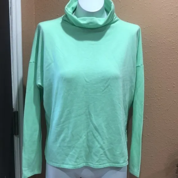 Joy Lab green cowl neck pullover sweatshirt - Image 2