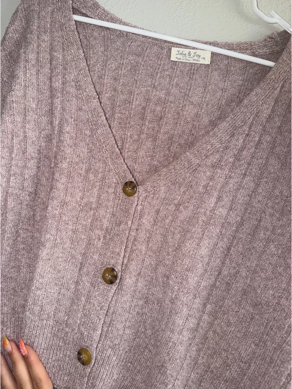 Jolie & Joy Sweater Purple - Image 2