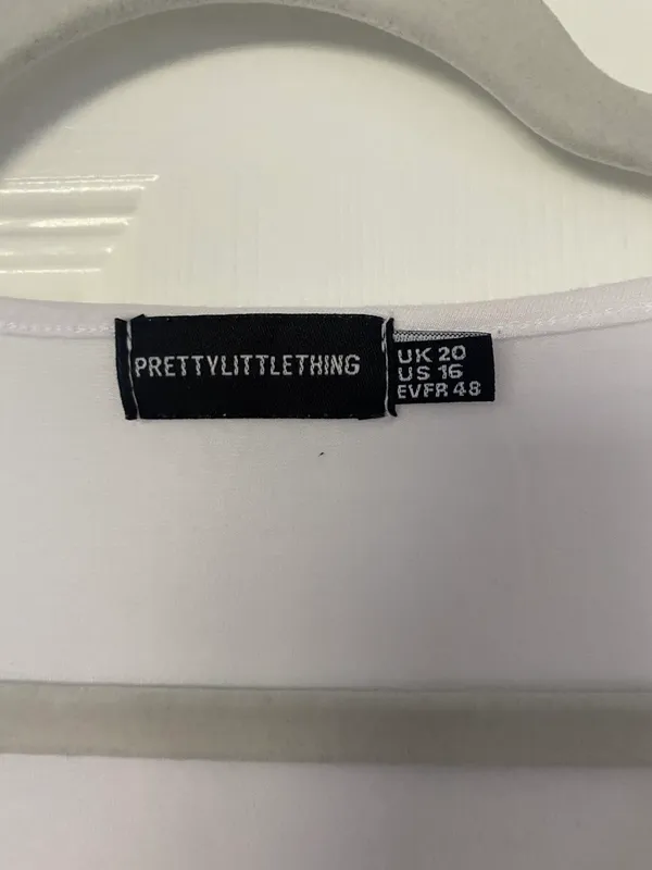 Pretty Little Thing White Bodysuit - Image 3