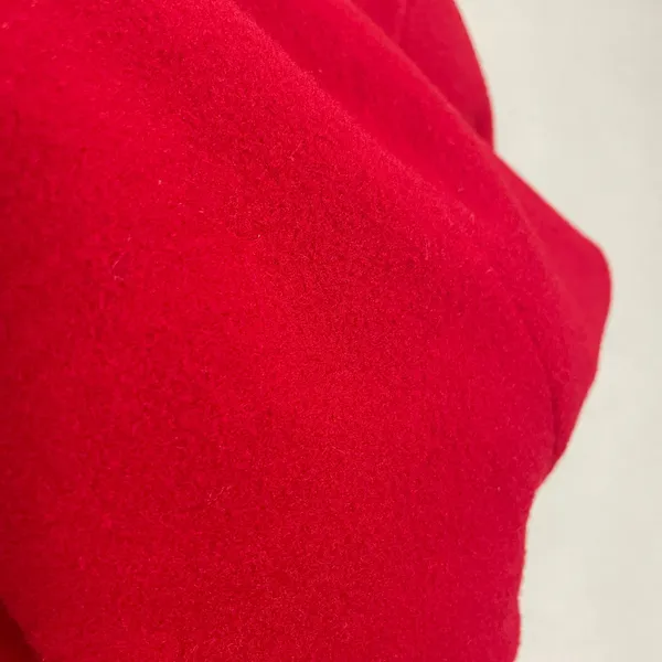 Vintage Saks Fifth Avenue Wool Blazer Nylon Cashmere Red Folio‎ Collection Women - Image 12