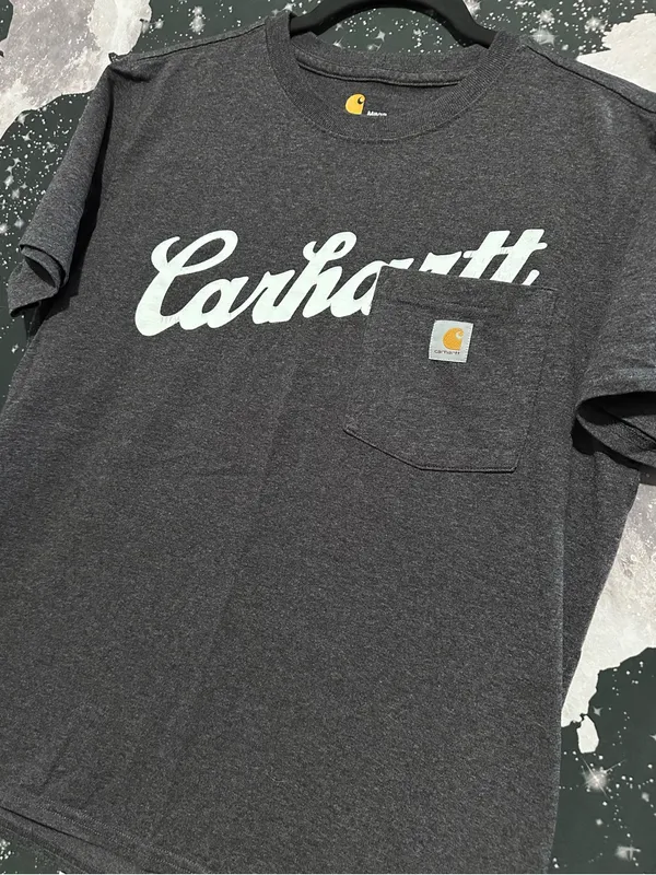 Carhartt Womens Script Logo Pocket Shirt - Image 2