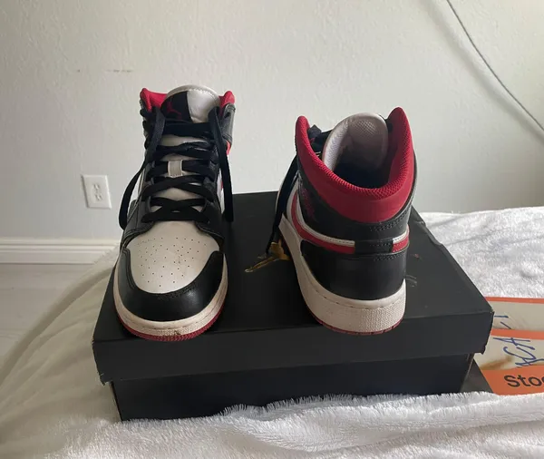 Nike Jordan 1 Mid Gym Red - Image 7