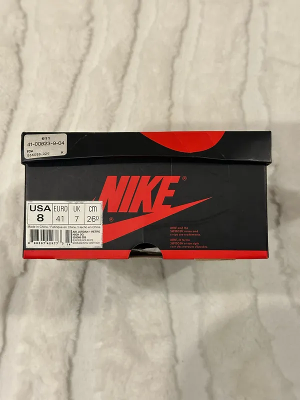 Jordan Retro 1 High OG Sneaker Men’s 8 - Image 8
