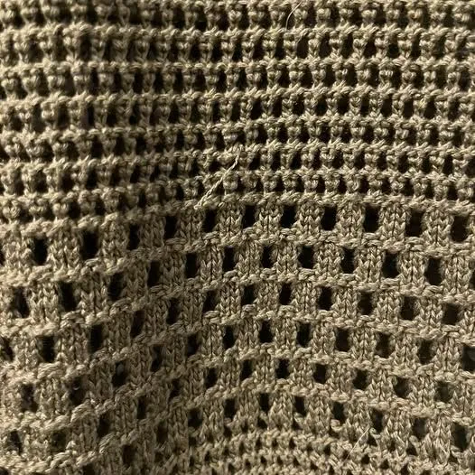 Green Open Knit Crochet Swim Cover Up Size Small - Image 4