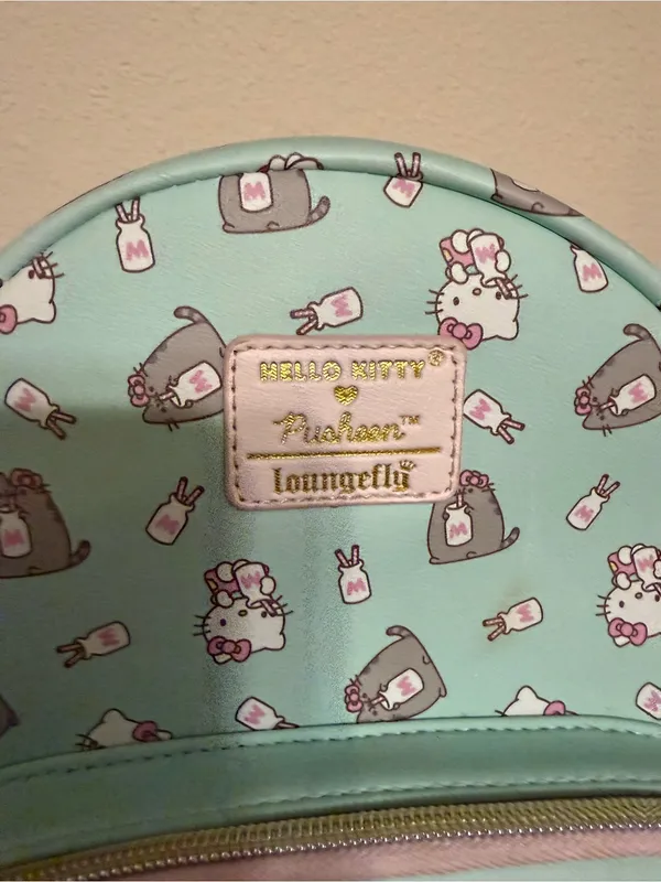 Loungefly HELLO KITTY x PUSHEEN Milk Mini Backpack - Image 2
