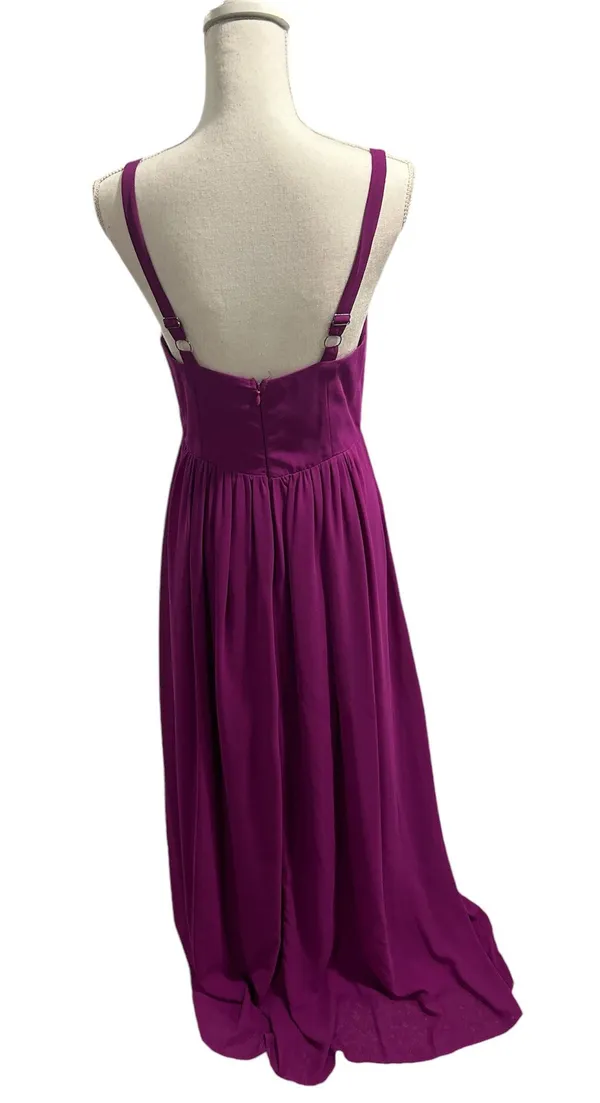 Lulus Show of Decorum Magenta Purple Maxi Dress - Image 4