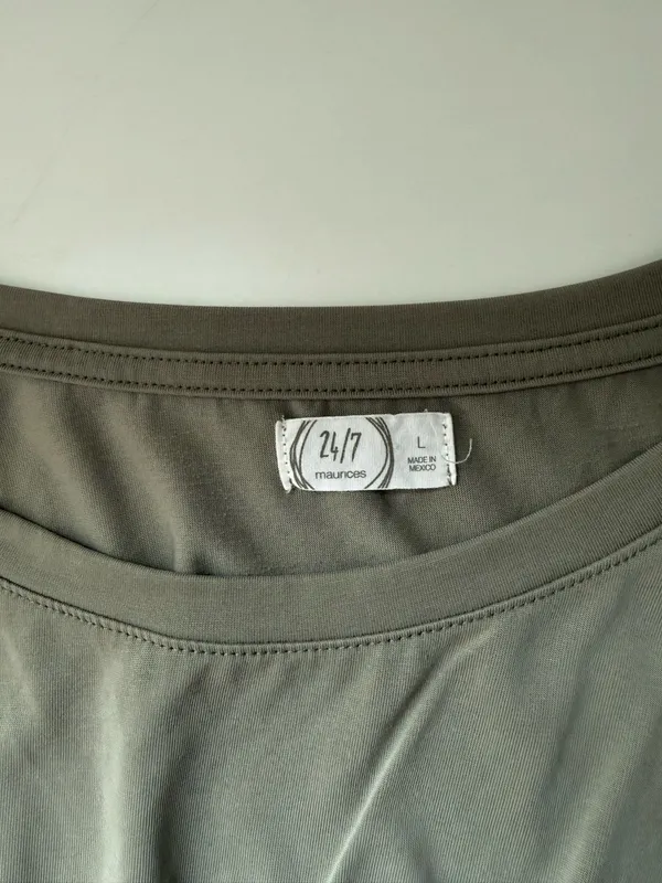 Maurices 24/7 Fairhaven Sandwash Dolman Tee Solid Light Green - Image 9