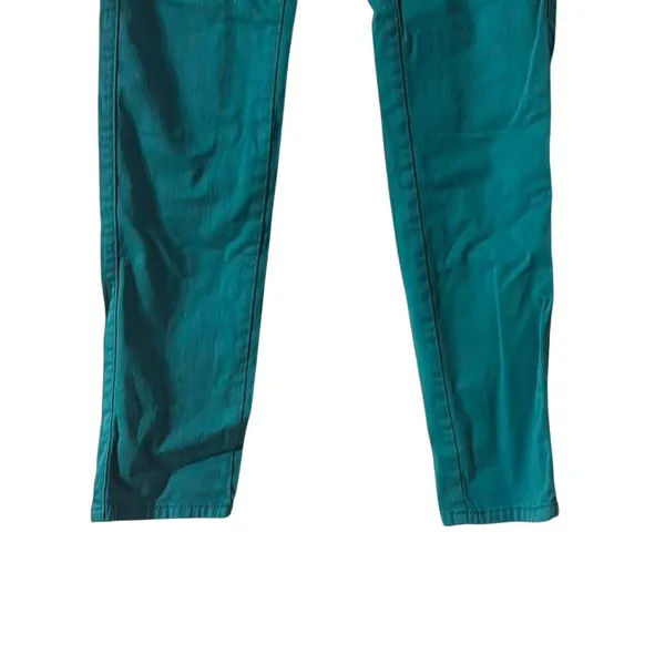 Aeropostale‎ Teal green stretchy skinny pants Size 4 - Image 2