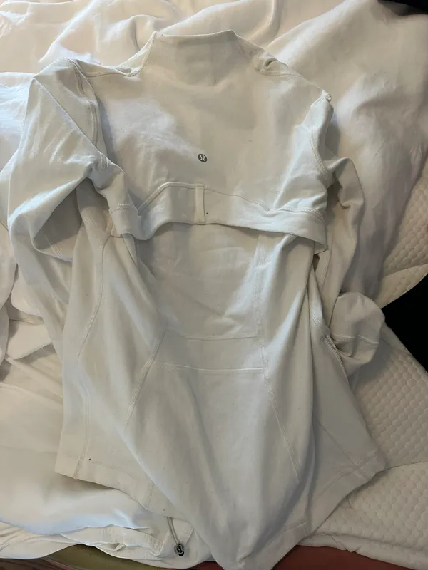 Lululemon White Define Jacket - Image 2