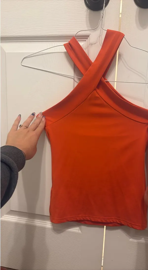 Orange top size xs/2 - Image 3