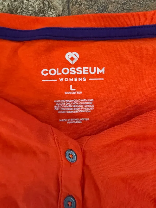 Clemson Long Sleeve Colosseum Tigers - Image 3