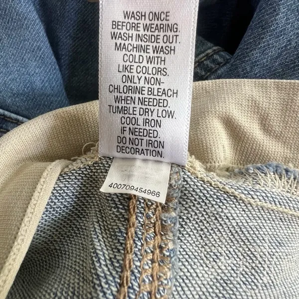 A Glow Maternity Skinny Jeans 8 Jegging Stretch Over The Belly Denim Pants - Image 4