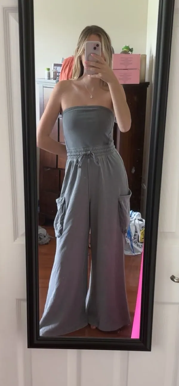 Free People Grand Slam Onesie - Image 5