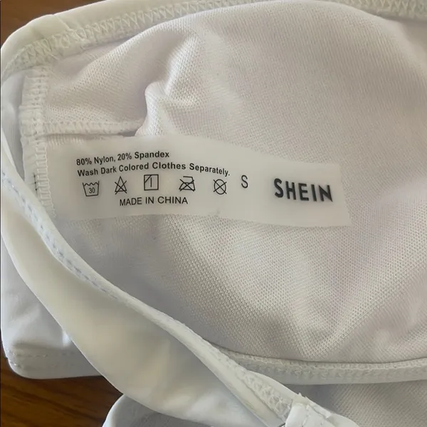 SHEIN White Bikini Set - Image 3