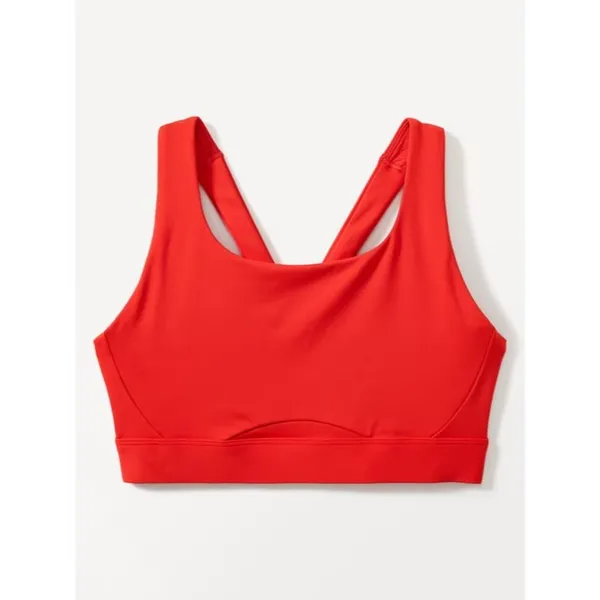 New Athleta M Interval Bra Cardinal Red Medium Cup D-DD - Image 3