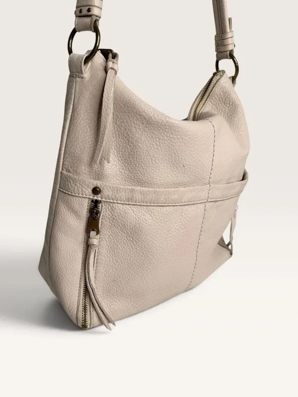 The Sak Lucia Crossbody Cream Leather Bag - Image 3