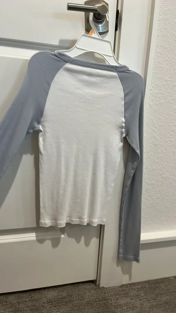 Long Sleeve Brandy Melville Top - Image 3