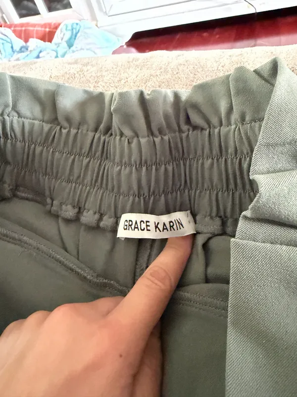 Women’s green work pants-Grace Karin - Image 2
