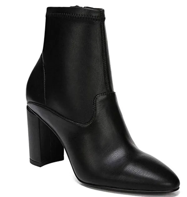 NEW Franco Sarto Eames Ankle Boot Black 11 Faux leather - Image 4