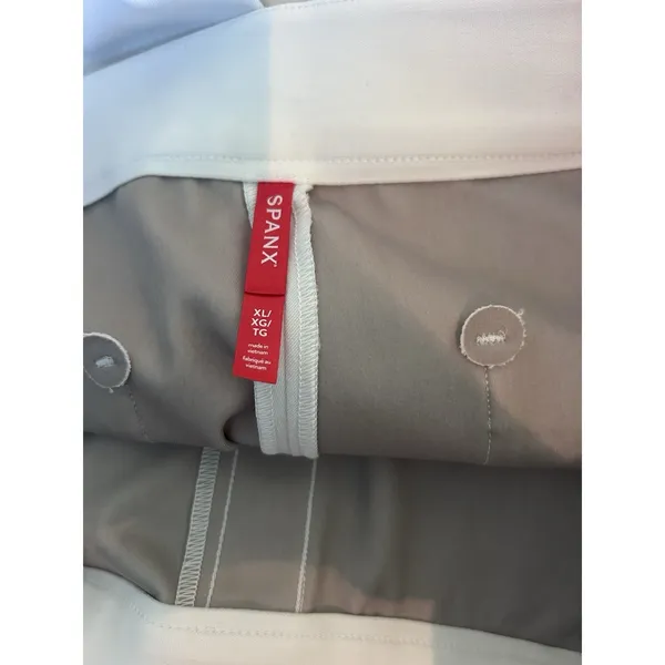 Spanx Women On-The-Go Kick Flare Pants Classic White Size XL - Image 7