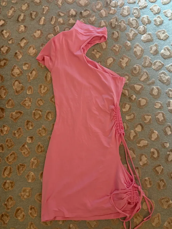 I.AM.GIA Pink Dress Cut-Out - Image 3
