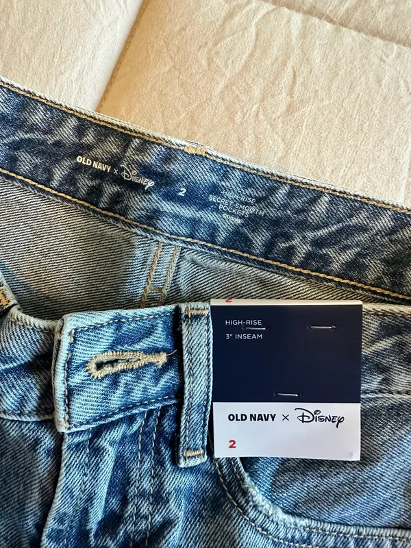 Old Navy Disney Denim Shorts - Image 3