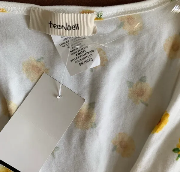Crop top Yellow - Image 3