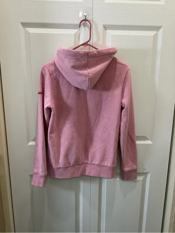Superdry Vintage Logo Premium Faded Hoodie US 4 - Image 9