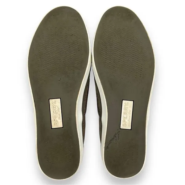 Sperry Top Sider Sailor Twin Gore Grey Perforated Slip On Sneaker Women’s Size 8 - Image 10