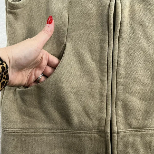 VTG Y2K Nike XS Vest Full Zip Sleeveless Fleece Pockets‎ Outdoor Casual Grunge - Image 4