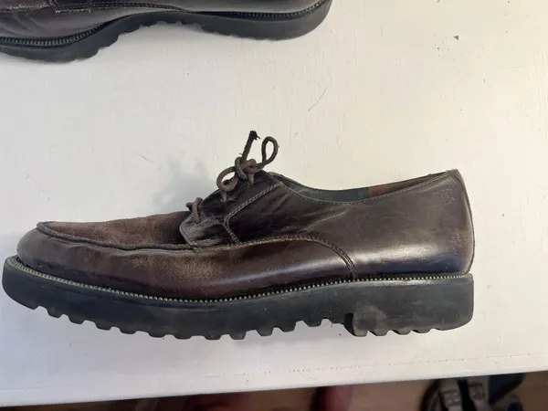 Paul Green Brown Suede Loafers - Image 2