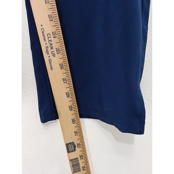 Dickies Women’s Scrub Pants Blue Straight Leg Medical Uniform Nurse Size M - Image 13
