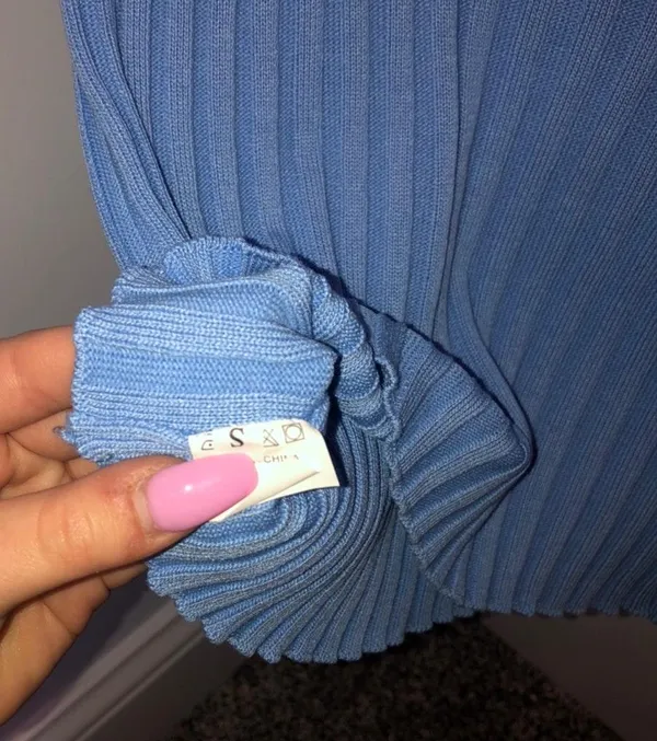 Boutique Knit Crop Top - Image 2