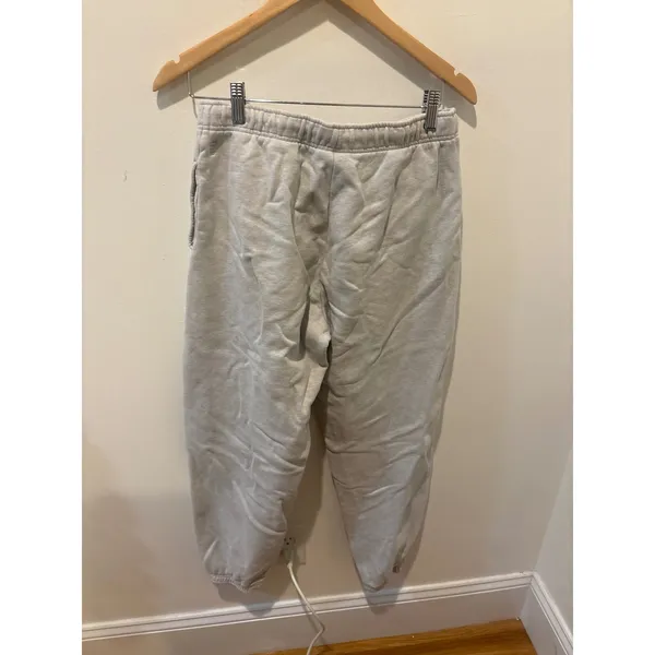 Aritzia Tna CozyAF Fleece Mega Sweatpants Heather Gray High Waisted Small - Image 3