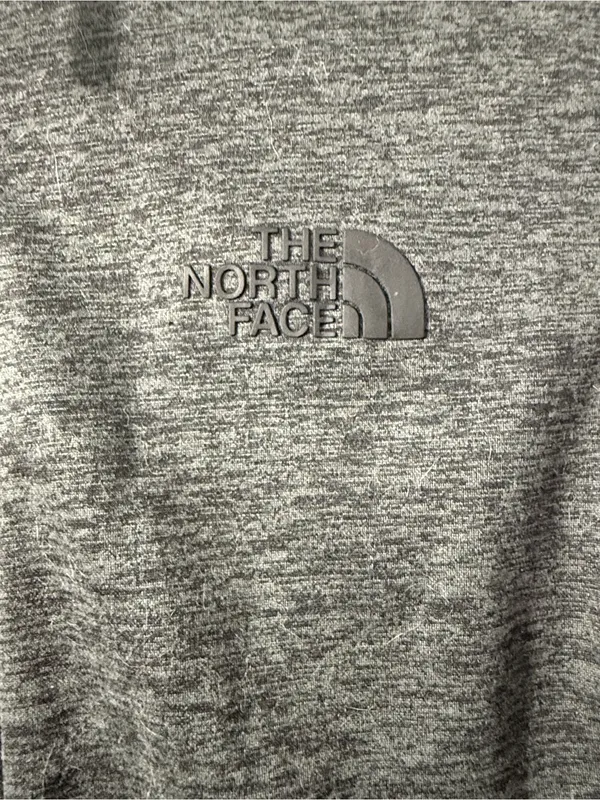 North face Women’s Gray/Black Zip up Fleece Jacket Size Small - Image 2