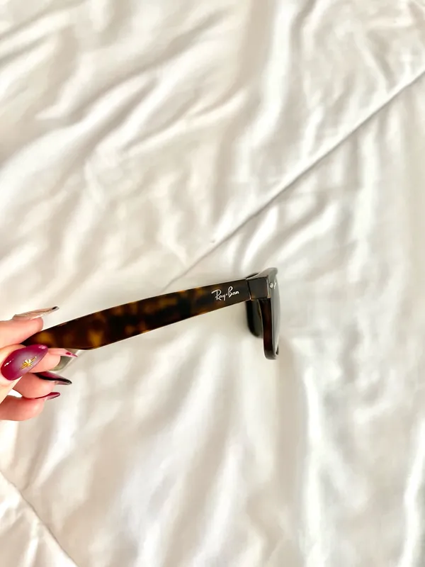 Rayban Tortoise shell Wayfarer sunglasses  - Image 2