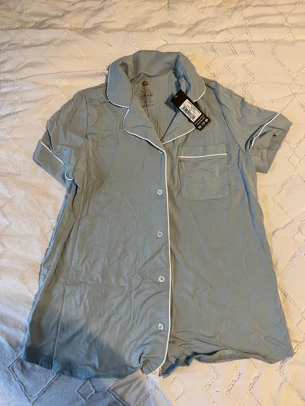 Bamboo Short Sleeve Shorts Pajama Set - Image 2