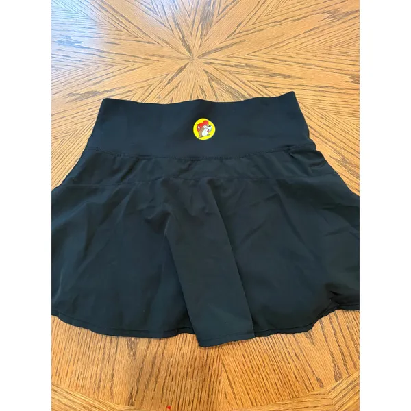 Buc-ee's Womens Black Athletic Skort Beaver‎ Logo Tennis Golf Skirt Small - Image 5
